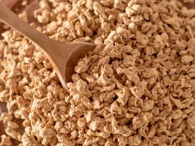 Proteína de soja texturizada